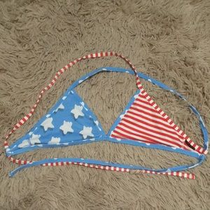 Cloud America Print Jolyn Triangle Top